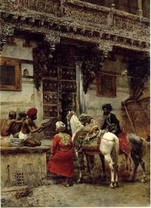 unknow artist Arab or Arabic people and life. Orientalism oil paintings 197 Germany oil painting art